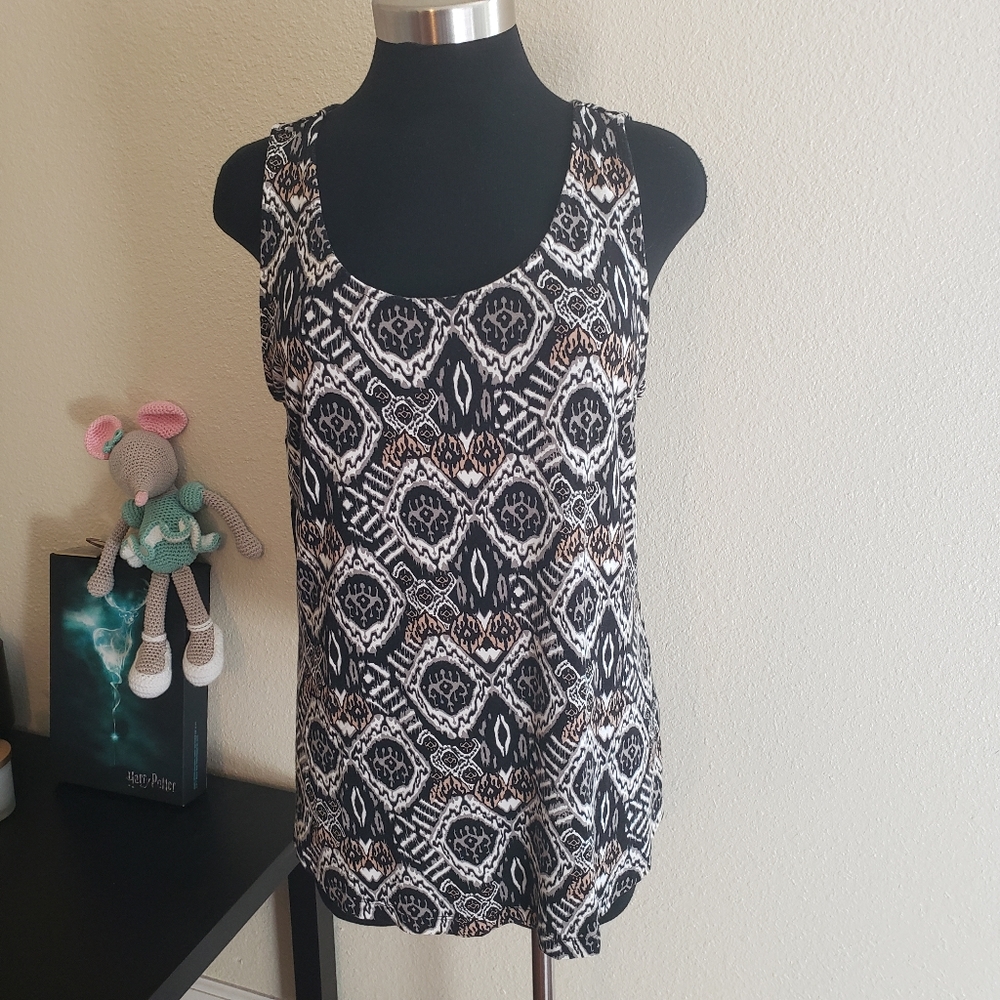 Reitmans tank top Sz L Sleeveless stamped